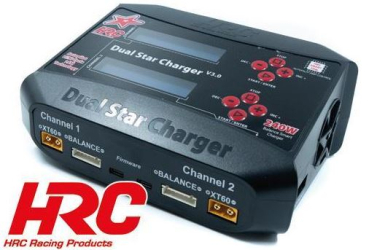 HRC9361D HRC RACING AC DC Dual Star Charger V3